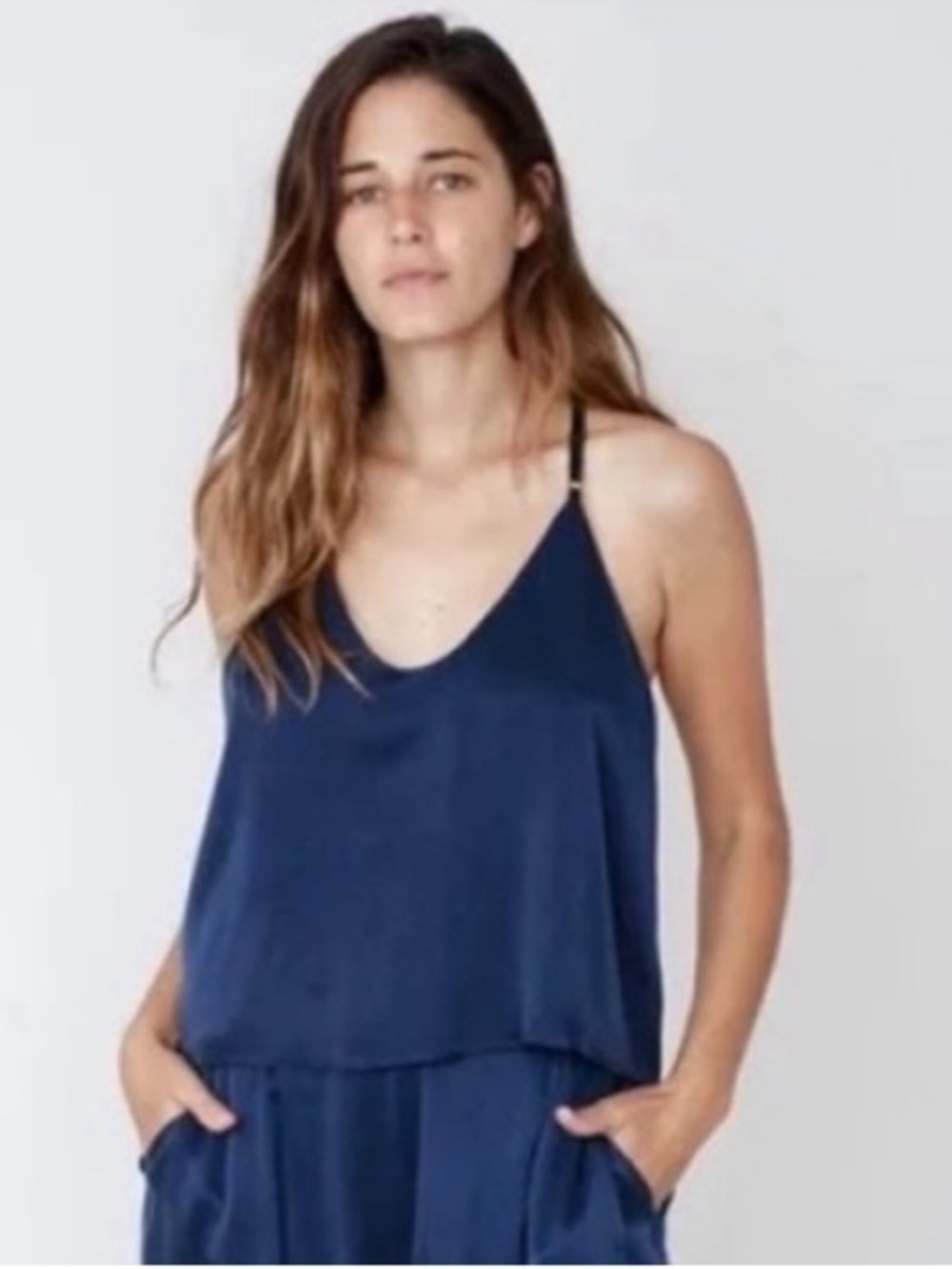 Lunya washable silk cami shorts pajama set - Picture 2 of 8